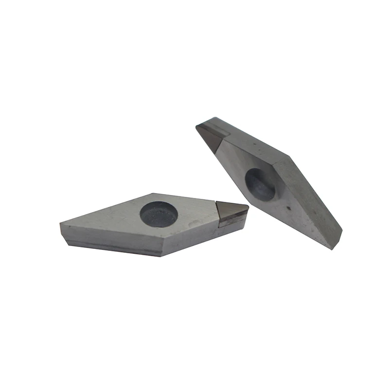 VBGT110304-insertos de carburo de procesamiento de cobre y aluminio, torno de torneado de perforación CBN, herramientas de corte adecuadas para mecanizado de cobre, 1 ud.