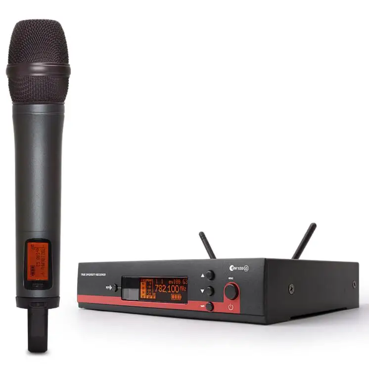 نظام كاريوكي لاسلكي احترافي EW135G3 UHF مع ميكروفون إرسال لاسلكي EW100G3 للكلام الصوتي المباشر