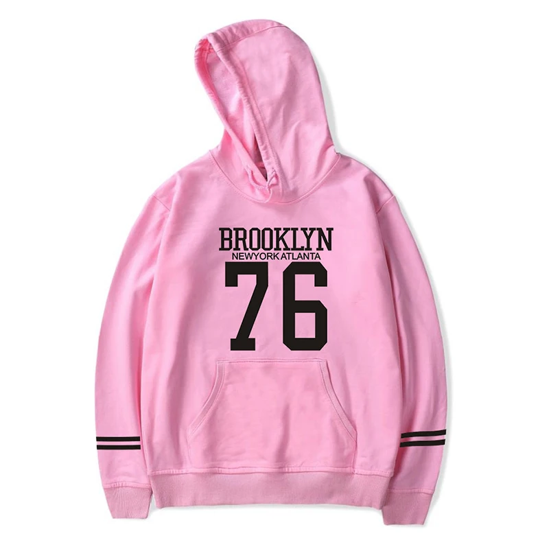 

BROOKLYN 76 Hoodies Sweatshirts Fashion Cool Hip Hop Men Women Hooded Pullover Long Sleeve Unisex Harajuku Hoodie Tracksuit Tops