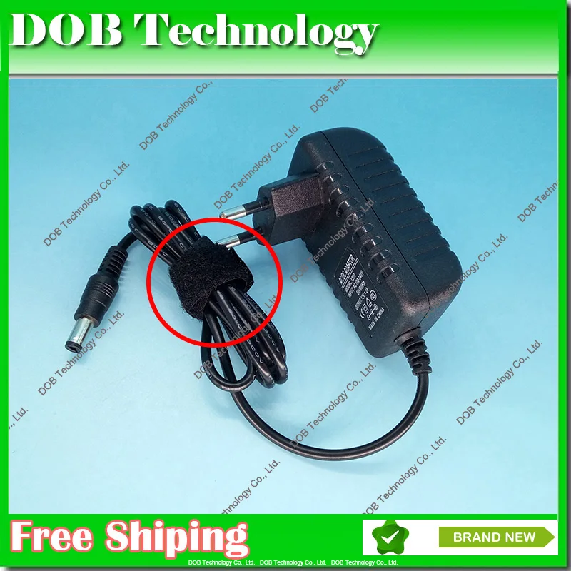 10PCS High quality EU Plug AC 100V-240V DC 9V 1.5A 1500mA 13.5W DC 5.5mm x 2.1mm Power Supply Converter IC power Adapter