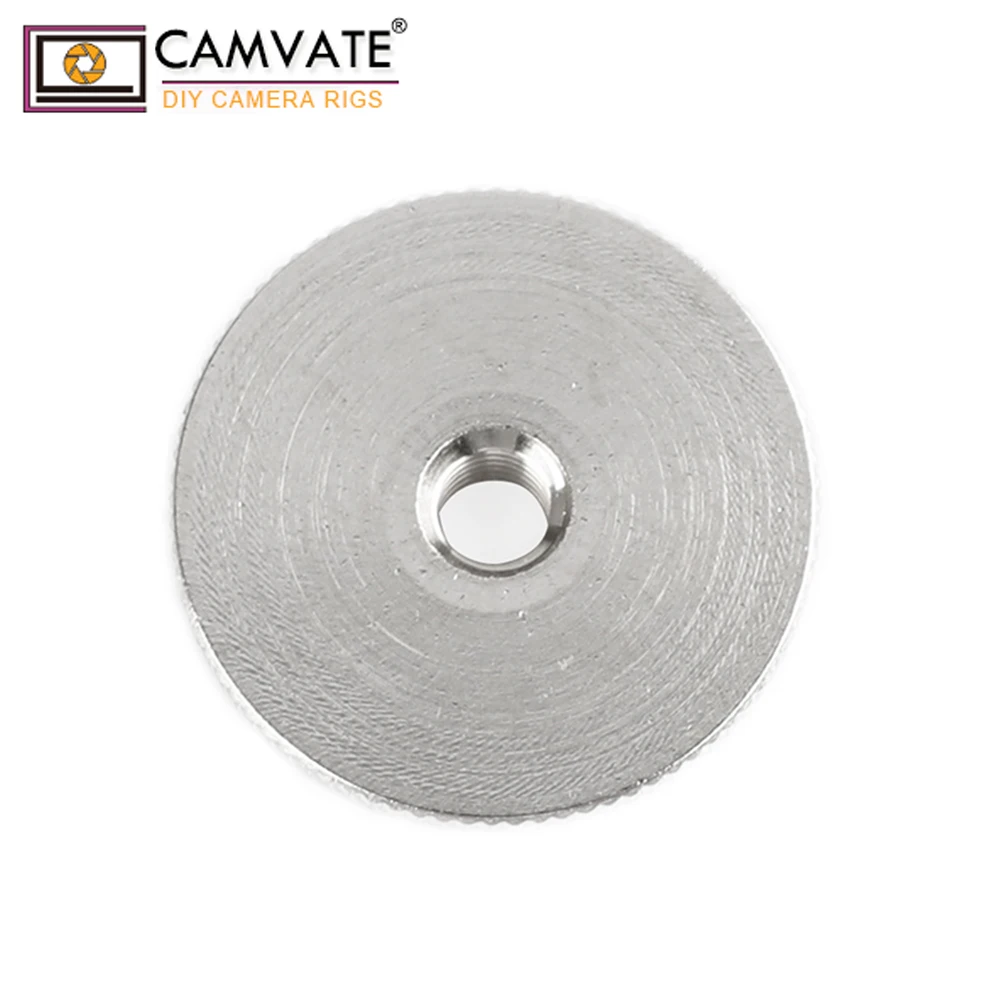 CAMVATE Standard 1/4" Female To 3/8" Male Screw Adapter With Rubber Washer For Tripod /Camera/ Quick Release Plate Mounting New