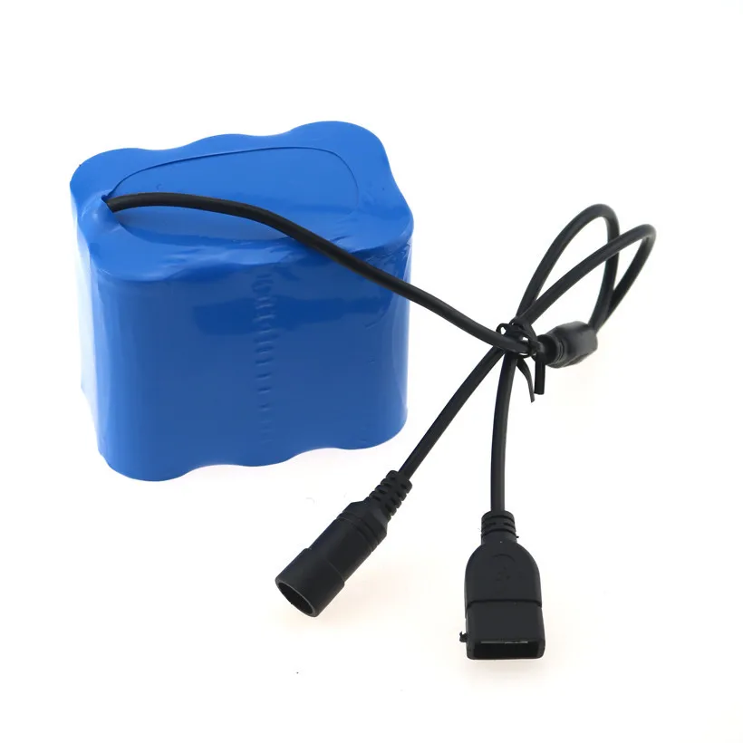 

New 8.4V Battery Pack 6x26650 36000mAh Rechargeable Lithium Battery Pack for Mountain Bike Light LED Headlight 8.4v 26650 Cells