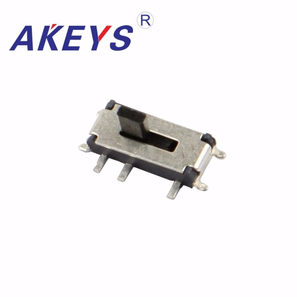 MSK-12C01-01 MINI slide switch 2 Position 7 pin vertical SMD SMT micro slide switches SK-02A