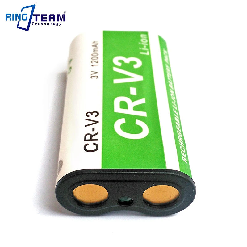 CR-V3 CR-V3P Rechargeable Battery Pack for BenQ DC4500 for Canon PowerShot A300 A60 A70 A75 for Contax Aria Digital Cameras ...