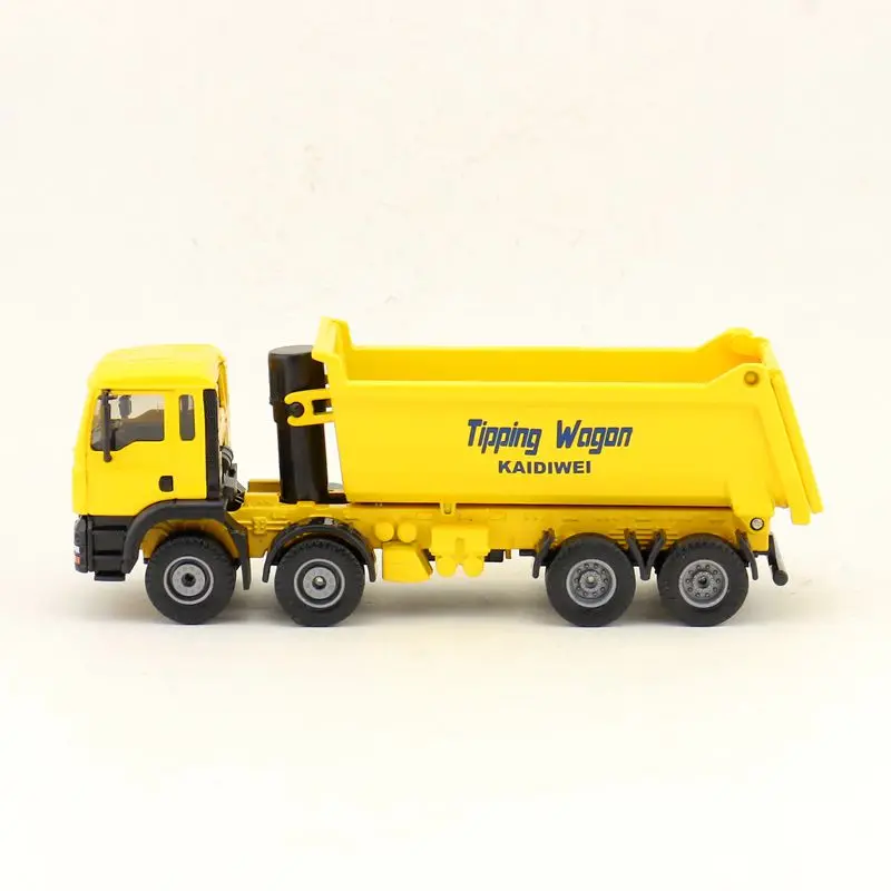 High quality 1:50 dump truck alloy model,simulated die cast metal engineering model,children\'s fun toy gift,free shipping