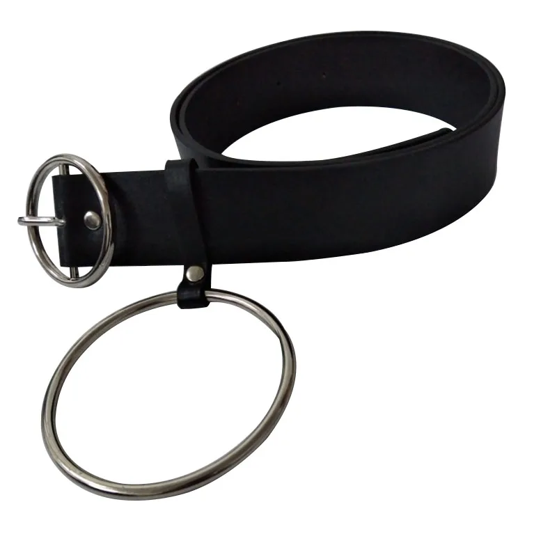 

2019 new Women belt fashion solid color Imitation leather Round pin buckle belt casual simple Women dress decoration belt