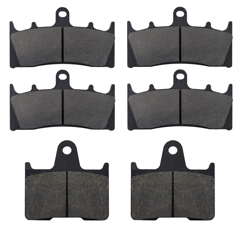 Motorcycle Front + Rear Brake Pads Disks for Suzuki GSXR 1000 (K1/K2) (01-02) GSXR1000 LT188-188-254