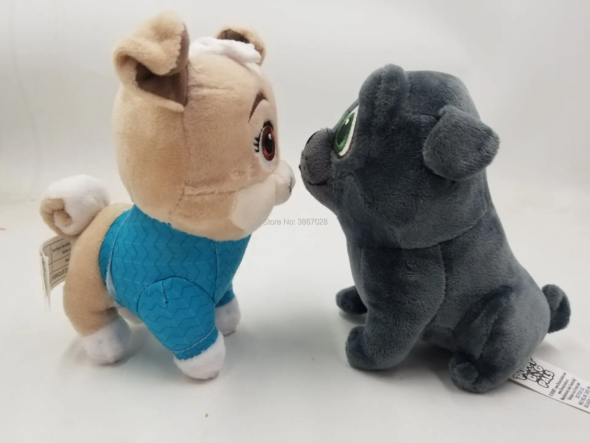 جديد جونيور جرو الكلب الزملاء KEIA و البنغو أفخم دمية محشوة 6"