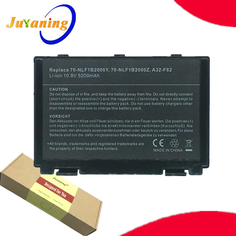 

Смартфон Juyaning Аккумулятор для ноутбука ASUS 70-NLF1B2000Z A32-F52 L0A2016 L0690L6 L0690L6 L0A2016 90NLF1BZ000Y 90NLF1B2000Z