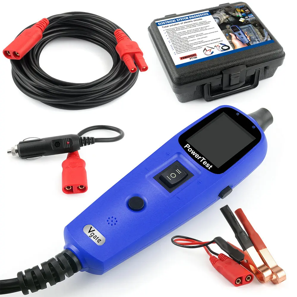 Original Vgate PT150 Power Test Power Probe Car Electric Circuit Tester Auto motive Diagnostic-Tool PK YD208 PS100 BT100