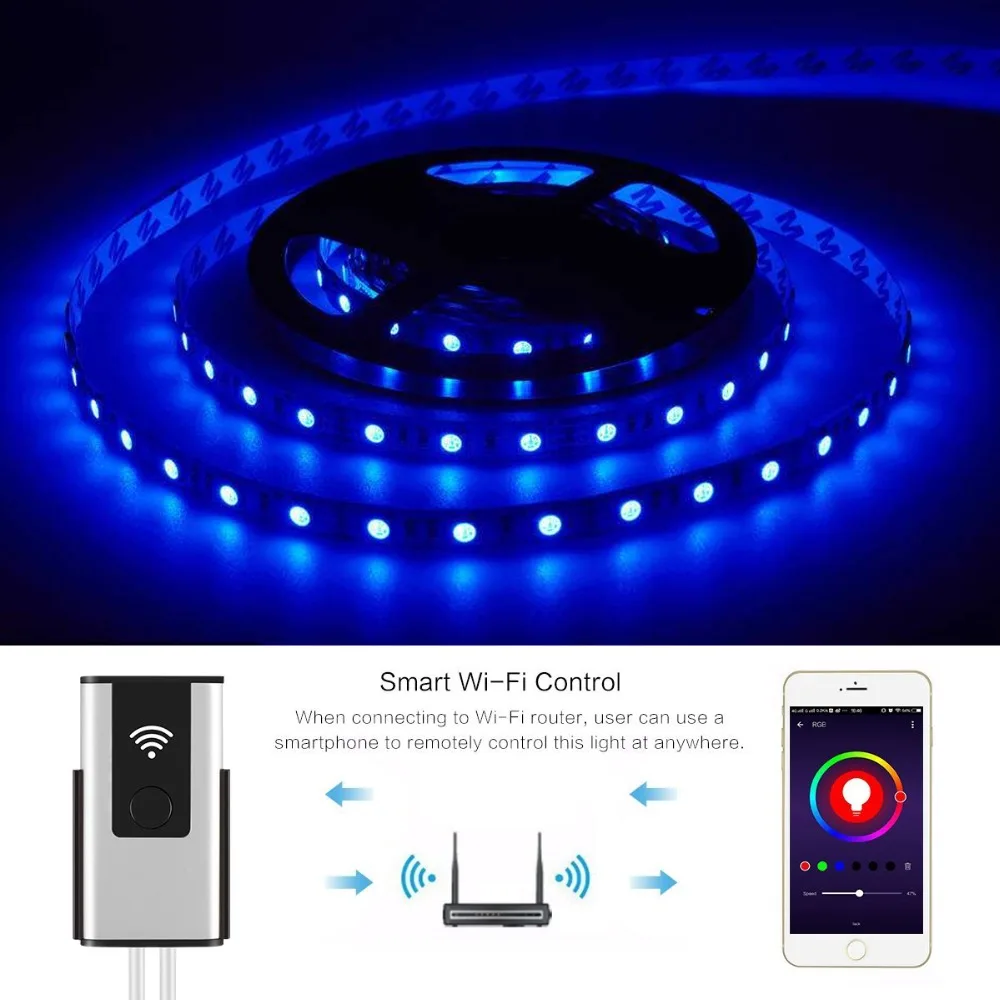 Беспроводной смарт-контроллер Timethinker с Wi-Fi для светодиодной ленты