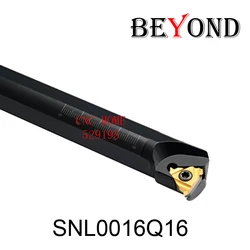 BEYOND SNL0016Q16 SNL SNR 16mm SNL0016 Turning Toolholder Threading Lathe Tools Cutter Boring Bar CNC Carbide Inserts 16ER 16IR