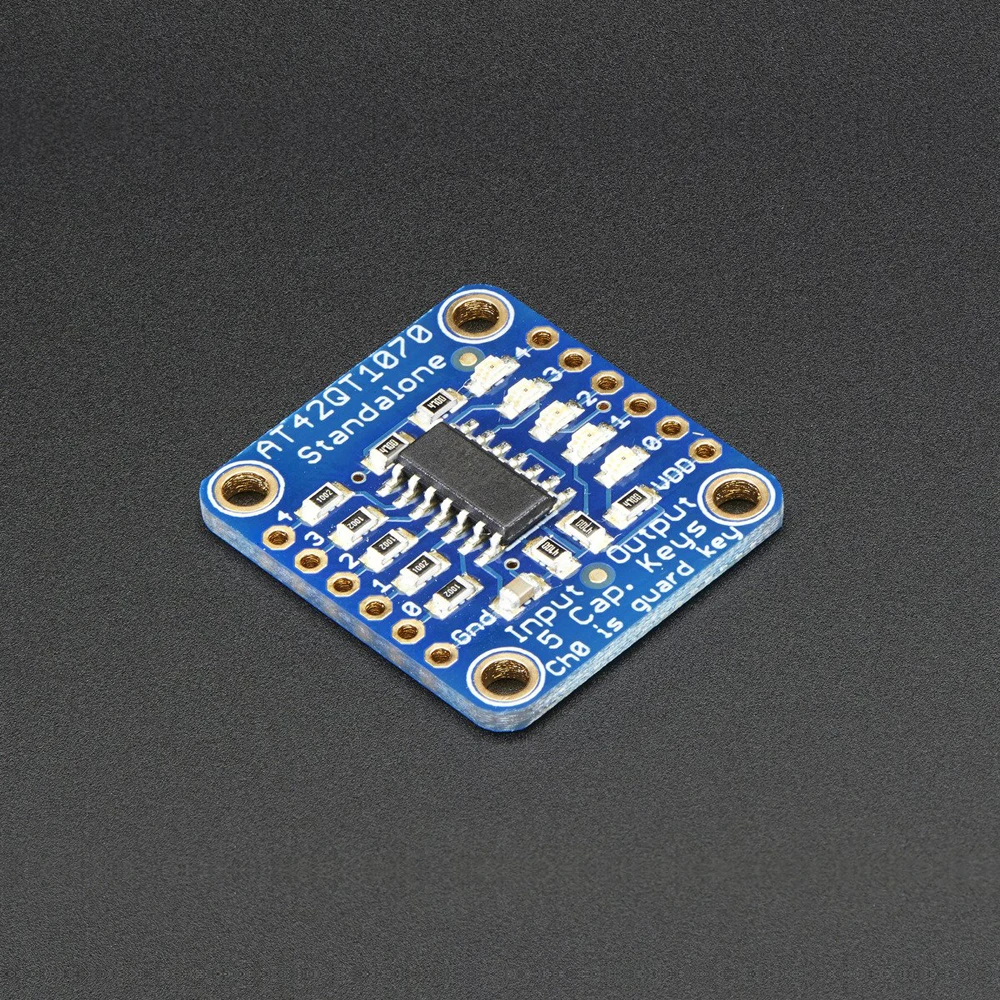 1pcs Standalone 5-Pad Capacitive Touch Sensor Breakout module board AT42QT1070