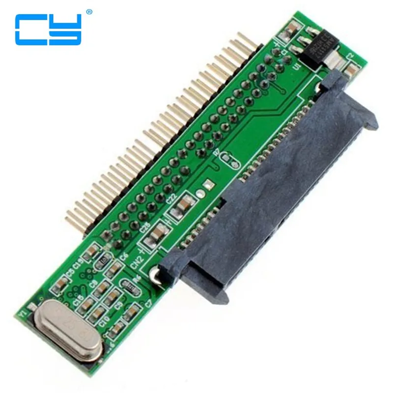 Polegadas 7 + 15 p 22 p serial ata sata hdd 2.5 ", disco rígido ssd de 2.5", adaptador de ide, conversor compacto chip jm20330