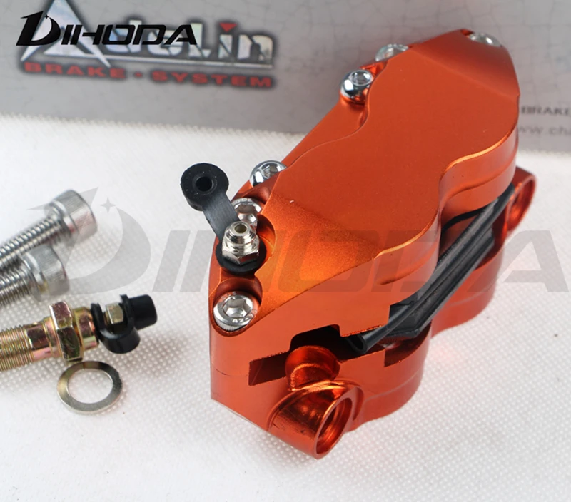 Adelin ADL-1 motorcycle 4 piston brake calipers pump 82mm mounting  200 220 for WISP RSZ Turtle King small radiation