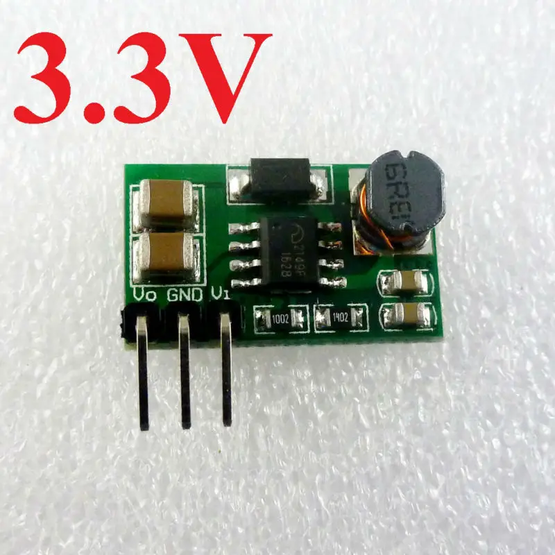 3 Pcs 3V To 3.3V DC-DC Converter Step up Boost Module esp8266 nrf24l01 rtl8710 GSM Power Supply Board