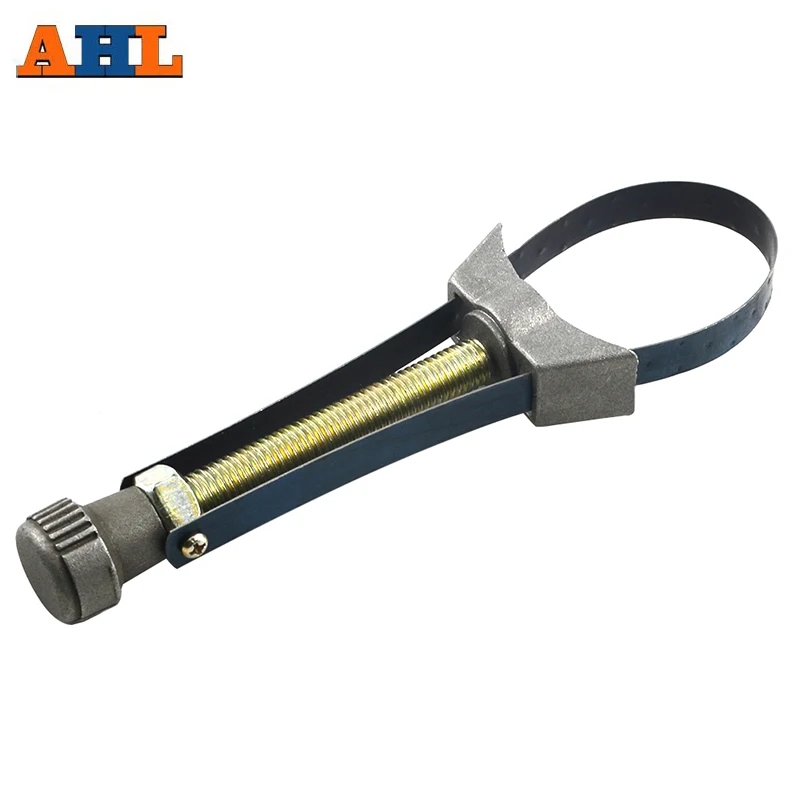 

AHL Car Auto Oil Filter Removal Tool Cap Spanner Strap Wrench 60mm To 120mm Diameter Adjustable Repair Tool