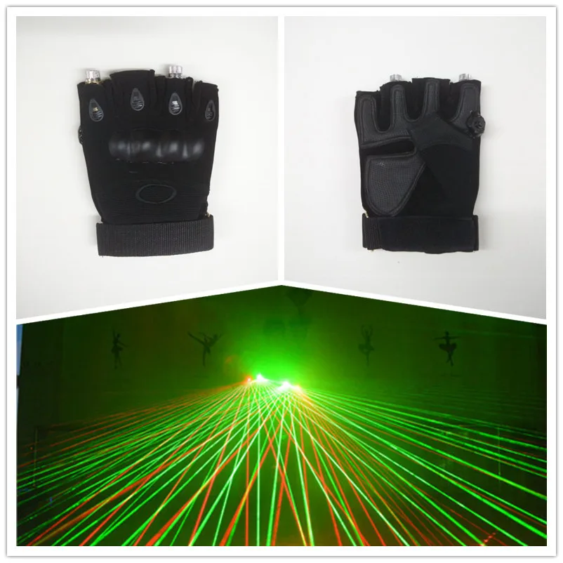 Factory Price New Arrived Chiristmas Red Green Laser Man Gloves stage laser show led laser gloves