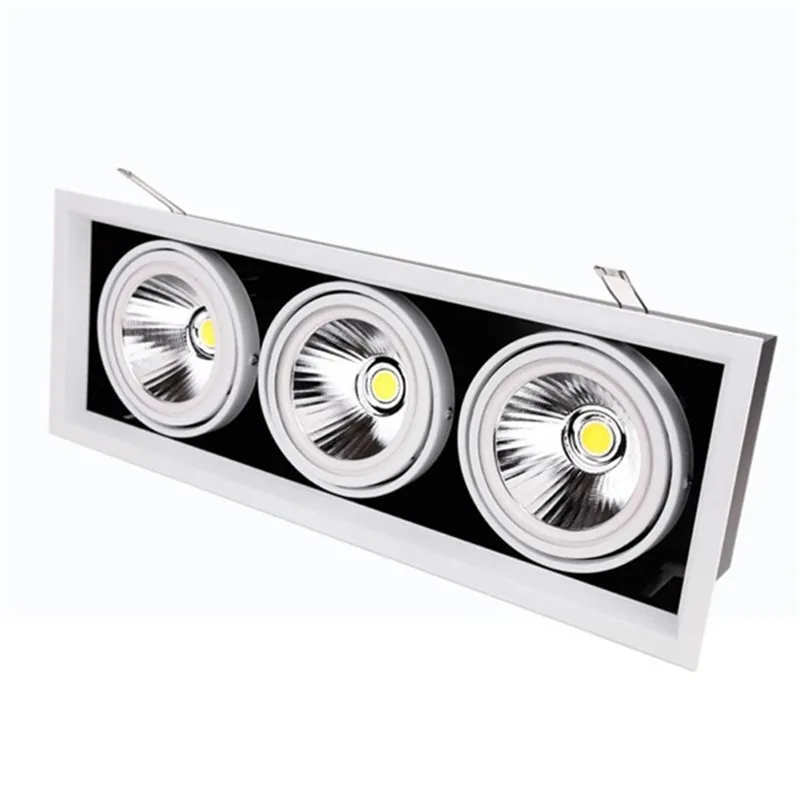 High quality  LED COB Downlights AC85-265V 10W 20W 30W LED Ceiling Lamp Spot Light Warm White/Natural White/Cold White