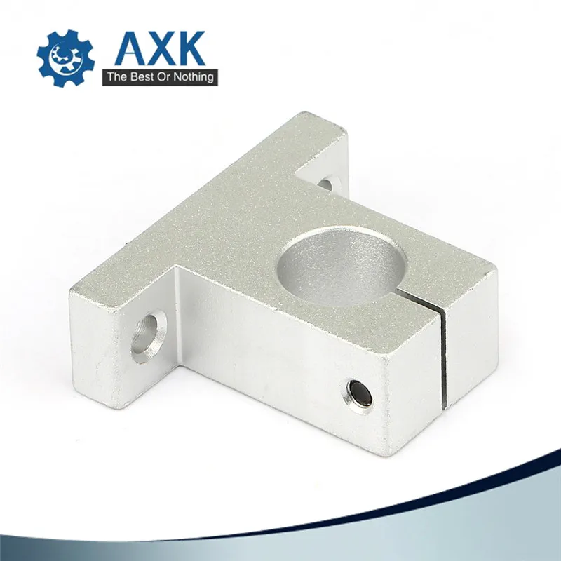 Hot 1pc SK8 SK10 SK12 SK13 SK16 SK20 SH8A 8mm linear ball bearing rail shaft Side Blocks support XYZ Table CNC 3D printer Part