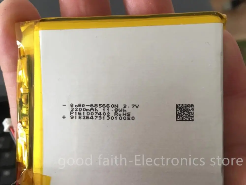 3.7V 3160mAh Batteria per HIFIMAN HM-603S batteria 3160MA HM-601 batteria HM-602 potere Accumulatore Ricaricabile Confezione di Ricambio