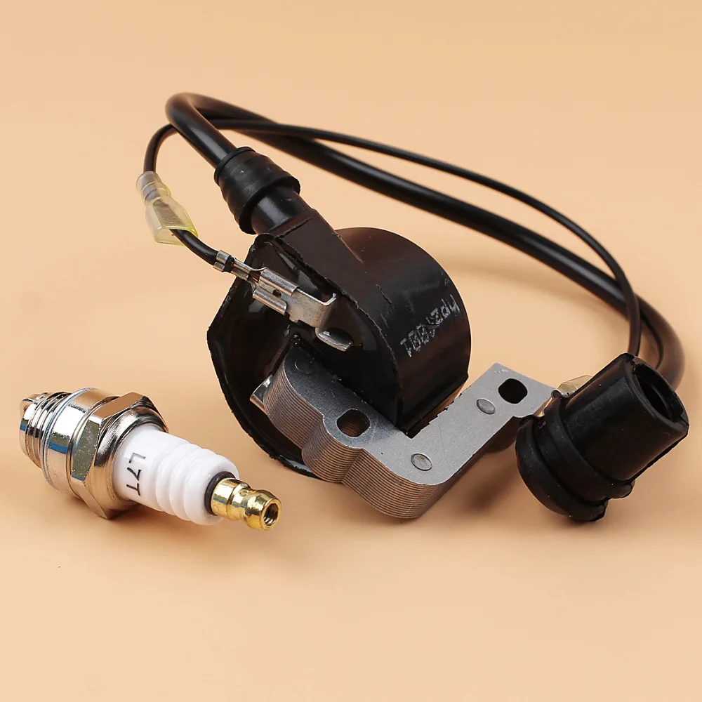 Módulo de bobina de ignição, vela de ignição para husqvarna 50 51 55 257 261 272xp, peças de reposição de motosserra