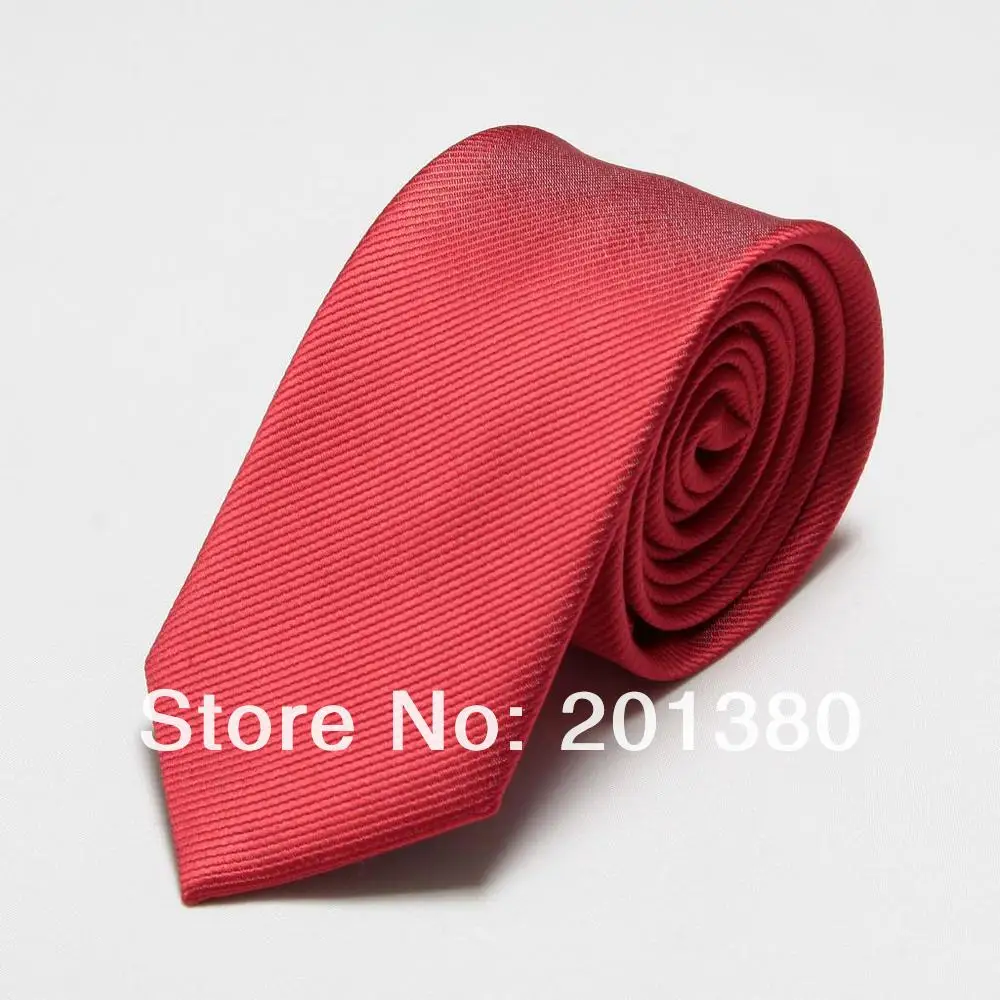 

HOOYI Microfiber men ties novelty mens neck tie Red neckties cravat 19colors fashion ascot