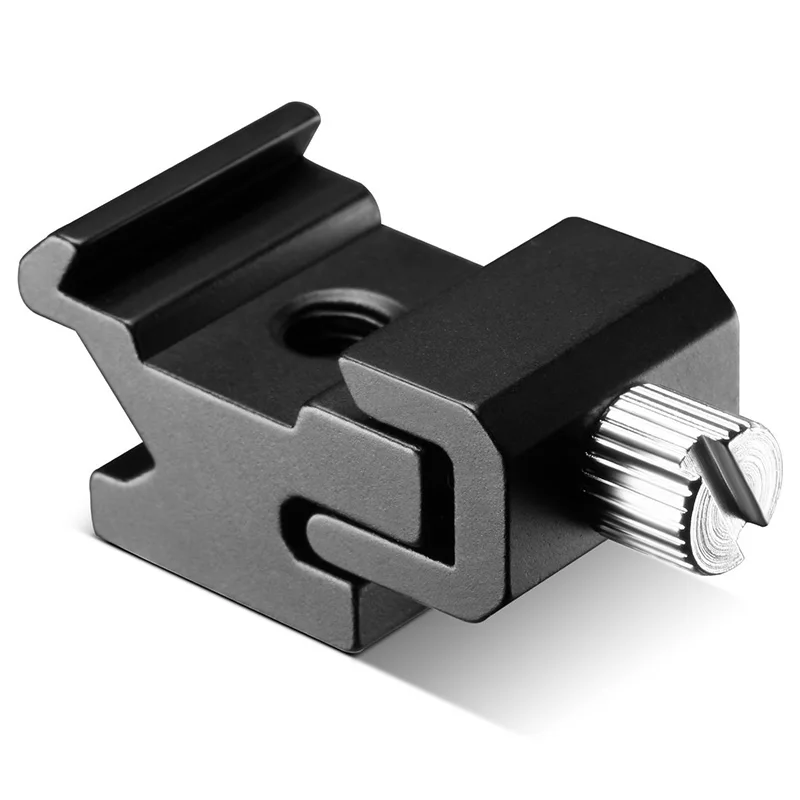 Foleto-Adaptador de soporte para Flash de cámara, montaje de tornillo para trípode de 1/4 "-20 3/8" para cámara canon nikon Speedlite