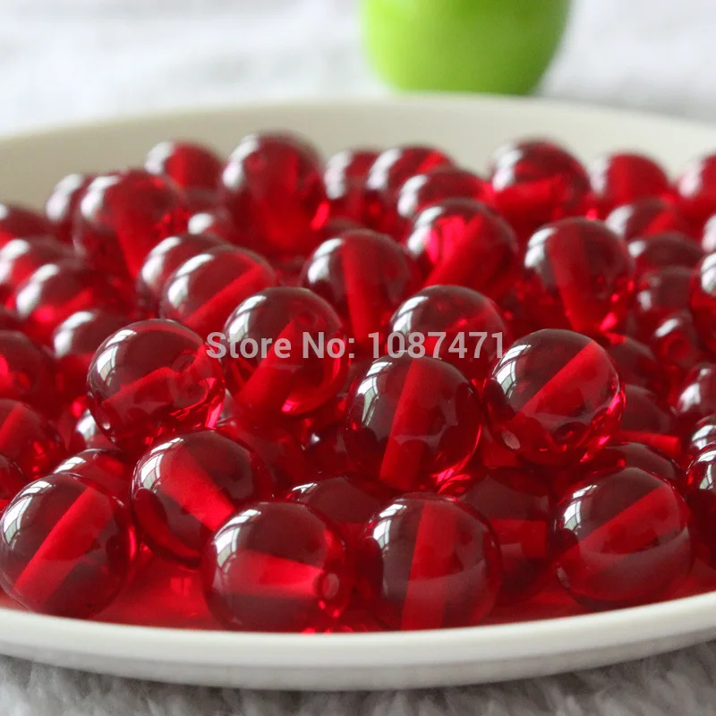 50pcs 12mm beads rosary bracelet DIY Jewelry Accessories C070 new fashion beautiful style High imitation blood