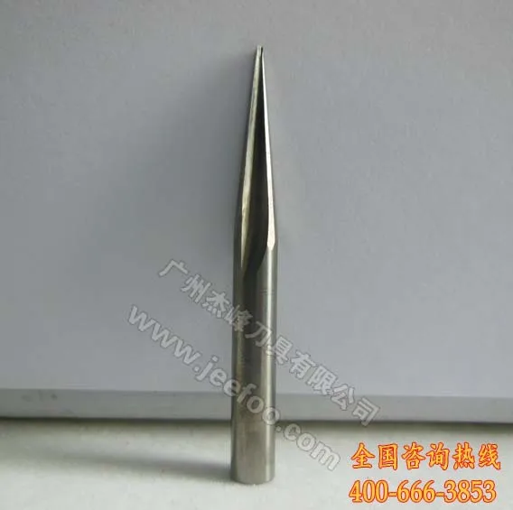 6*30H*R1.0*8Degree*60L 2 Flutes Taper Ball Nose End Mill Solid Carbide Tapered Ball Round Nose End Mill