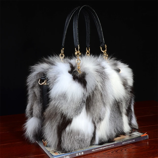 Designer fur bag sale