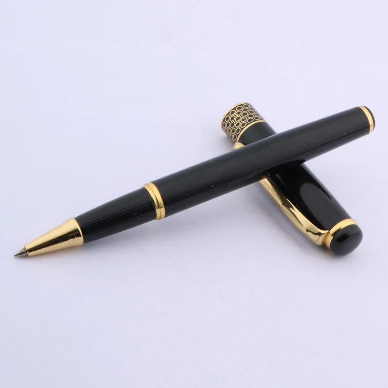 baoer 68 black golden Classic design metal Rollerball Pen