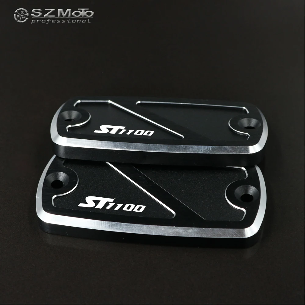 For HONDA ST1100 ST 1100 1991-2003 2002 2001 Motorcycle Accessories Front Brake Clutch Master Cylinder Fluid Reservoir Cover CNC