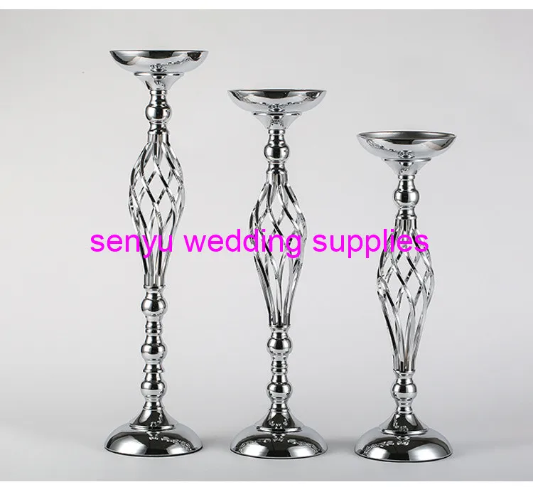 

Wedding/Table Centerpiece Flower Vase Floor Vases Metal Road Lead Flower Stand/Pot/Rack for Wedding/Party Decoration senyu0104