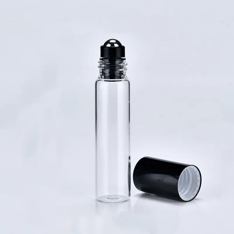 Promotion 5ml Perfume Bottle Glass Empty Roll On Roller Bottle For Essential Oils Small Roll-on Refillable Deodorant Containers