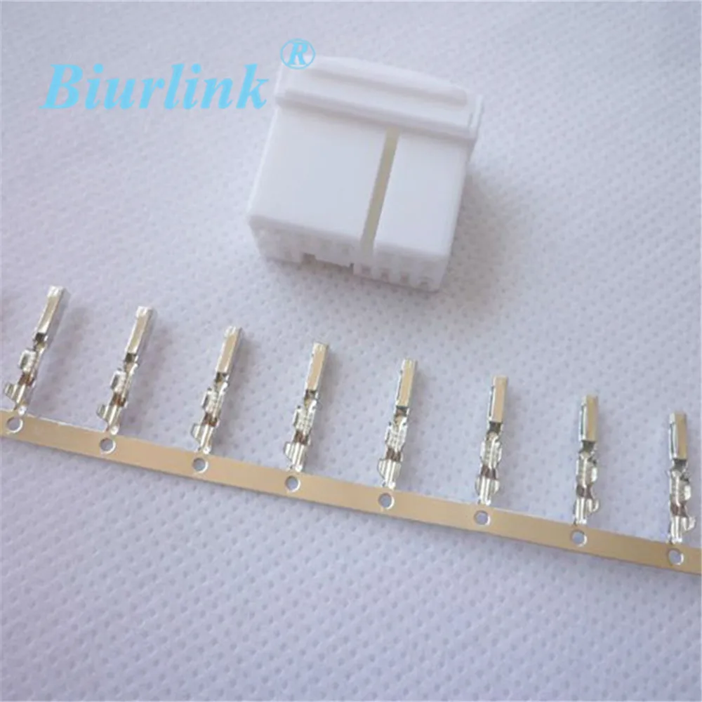 2 Sets Car Audio Device Connectors Pins Harness Plug Connector Socket for Honda Accord CRV Acura MDX TDX