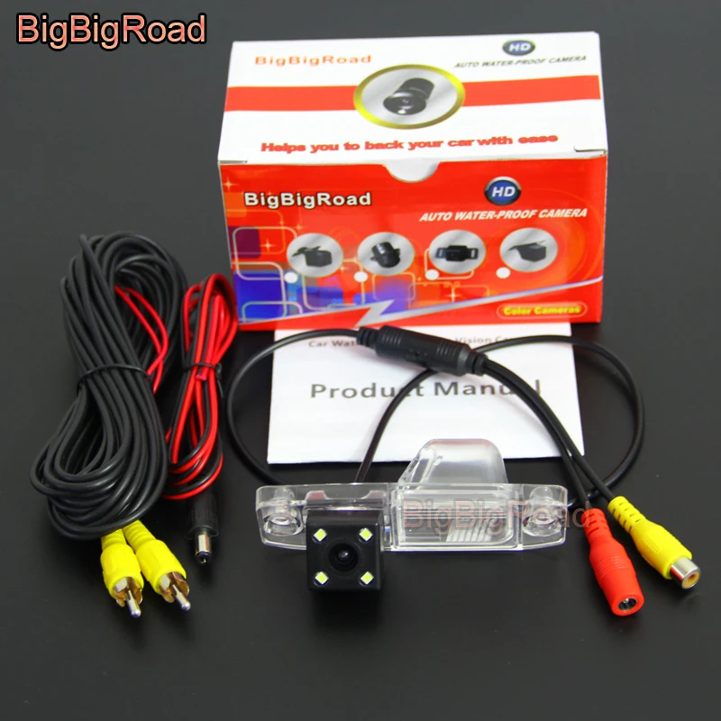 

BigBigRoad Car Rear View Parking Camera For Hyundai Mistra 2013 2014 2015 2016 / Veracruz waterproof night vision Reverse Camera