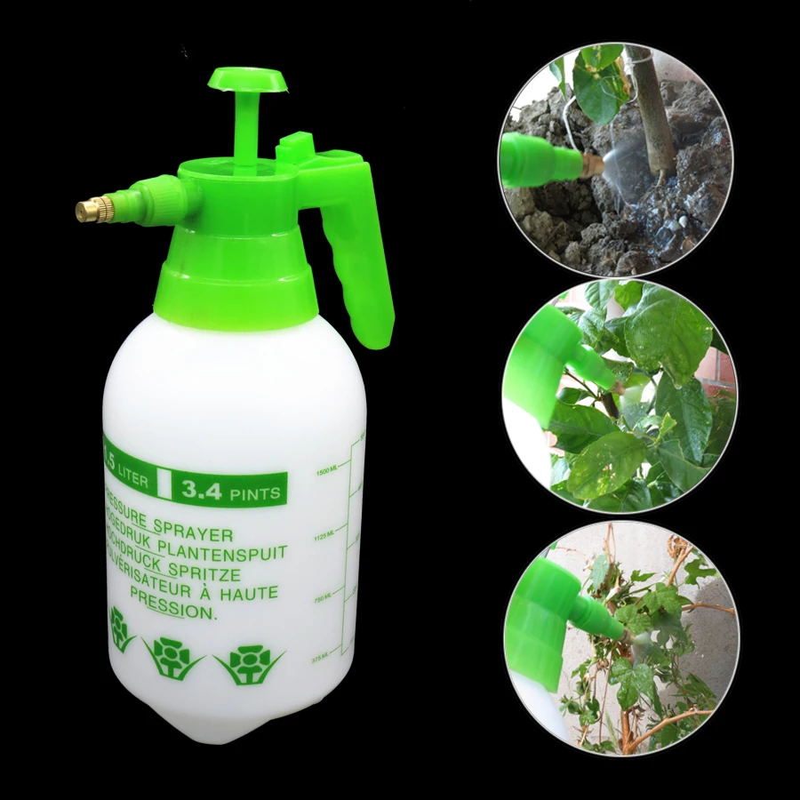 

1.5L Home Hand Pressure Mist Sprayer Garden Watering Can for Plant Flower Sprinkling Can Kettle Watering Pot Spray Nozzle Bottle