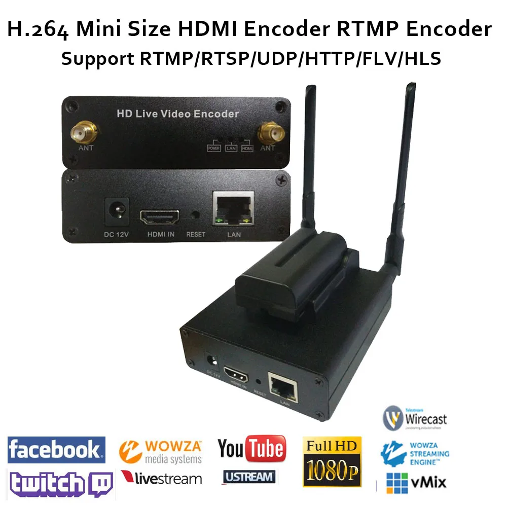 U8Vision MPEG-4 AVC/H.264 wifi HDMI Video Encoder HDMI Transmitter live Broadcast encoder wireless H264 iptv encoder