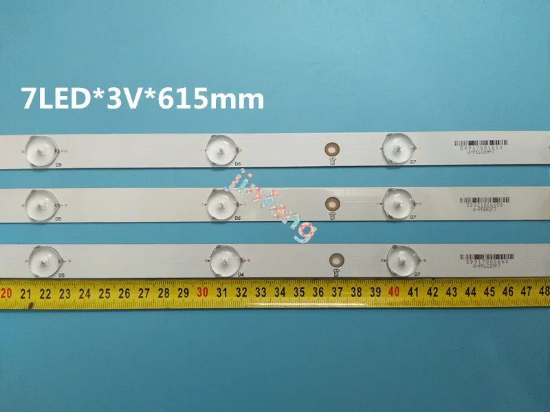 30pcs LBM320P0701-FC-2 retroiluminação LED strips32PFK4309-TPV-TPT315B5 32PFK4309 32PHS5301 TPT315B5 LB-F3528-GJX320307-H 32E200E