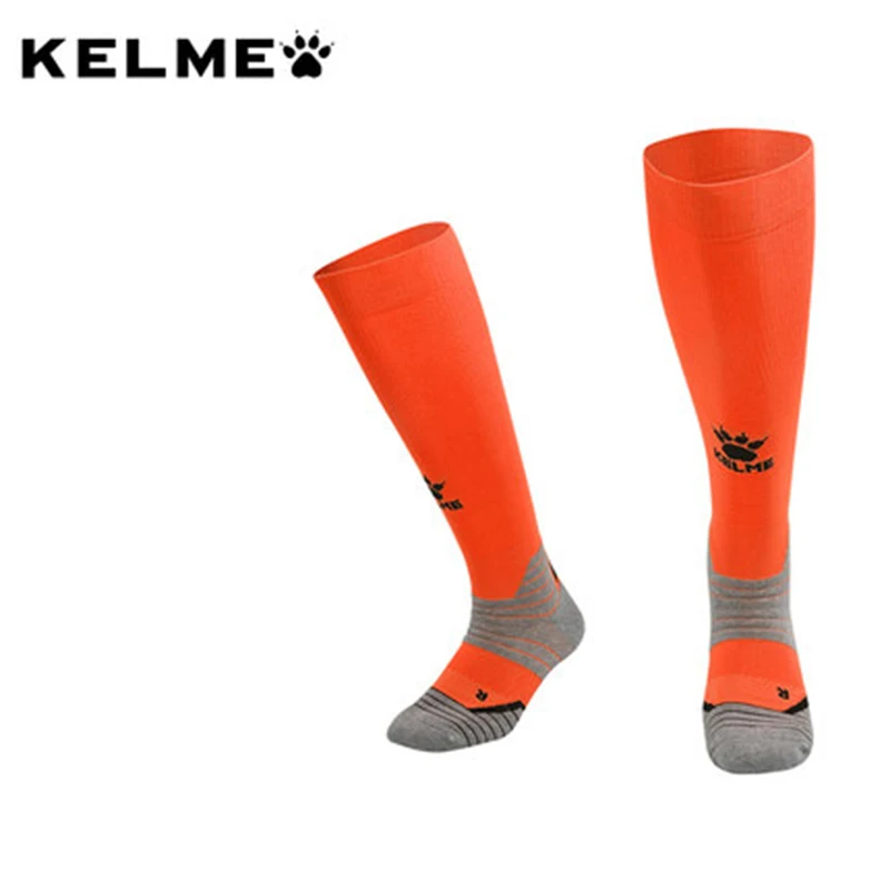 Kelme meias de futebol, masculinas, para basquete, corrida, antiderrapante, meias de cano toalha, para mulheres, esportivas, respirável, de