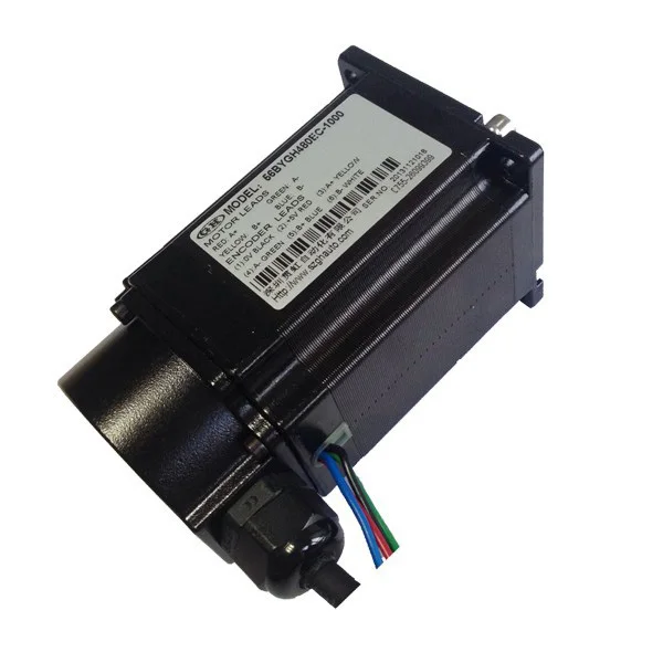 High performance 8.5Nm nema34 2 phase closed loop stepper motor for cnc solution AC/DC