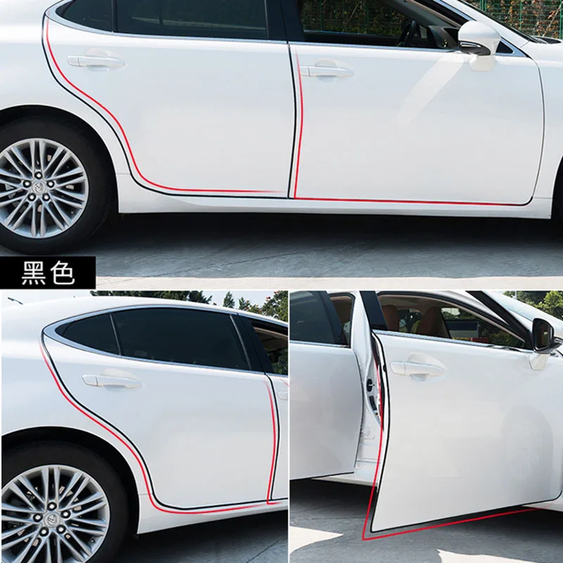 5 m rubber door edge guard trimming molding protection strip scratch protector for Lexus ES250 RX350 330 ES240 GS460 CT200H CT