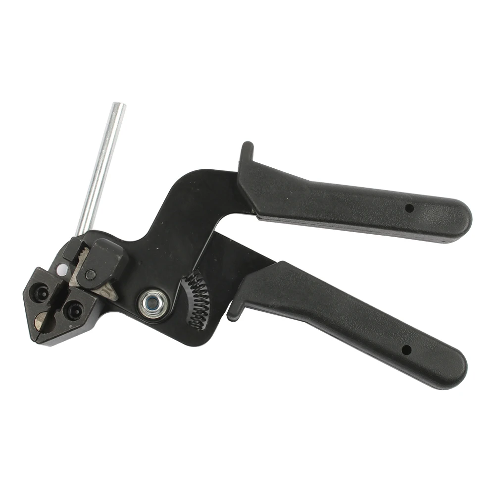 Cable tie gun for 2.4-9mm stainless steel cable tie LS-600R hand cable tie fastening tool high quality cable tie AD-G600 black