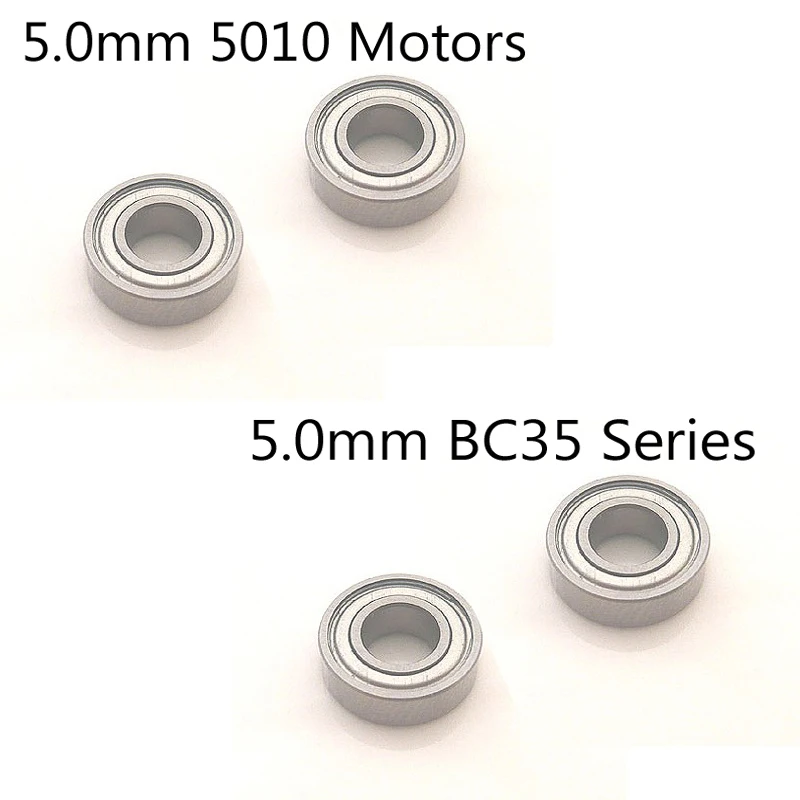 2PCS Rctimer 5.0mm Motor Bearing For 5010 BC 3548 3530 3536 3542 Series Outrunner Brushless Motors