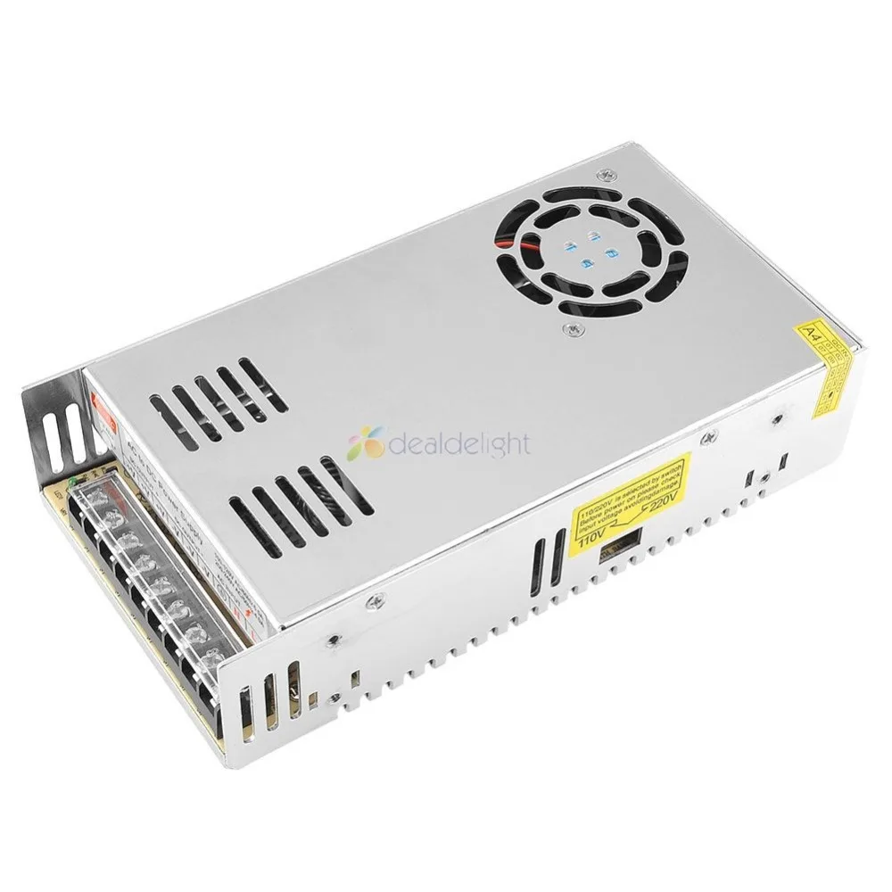 

DC24V 15A 360W Switching Power Supply Driver for LED Strip AC 100-240V Input to DC 24V