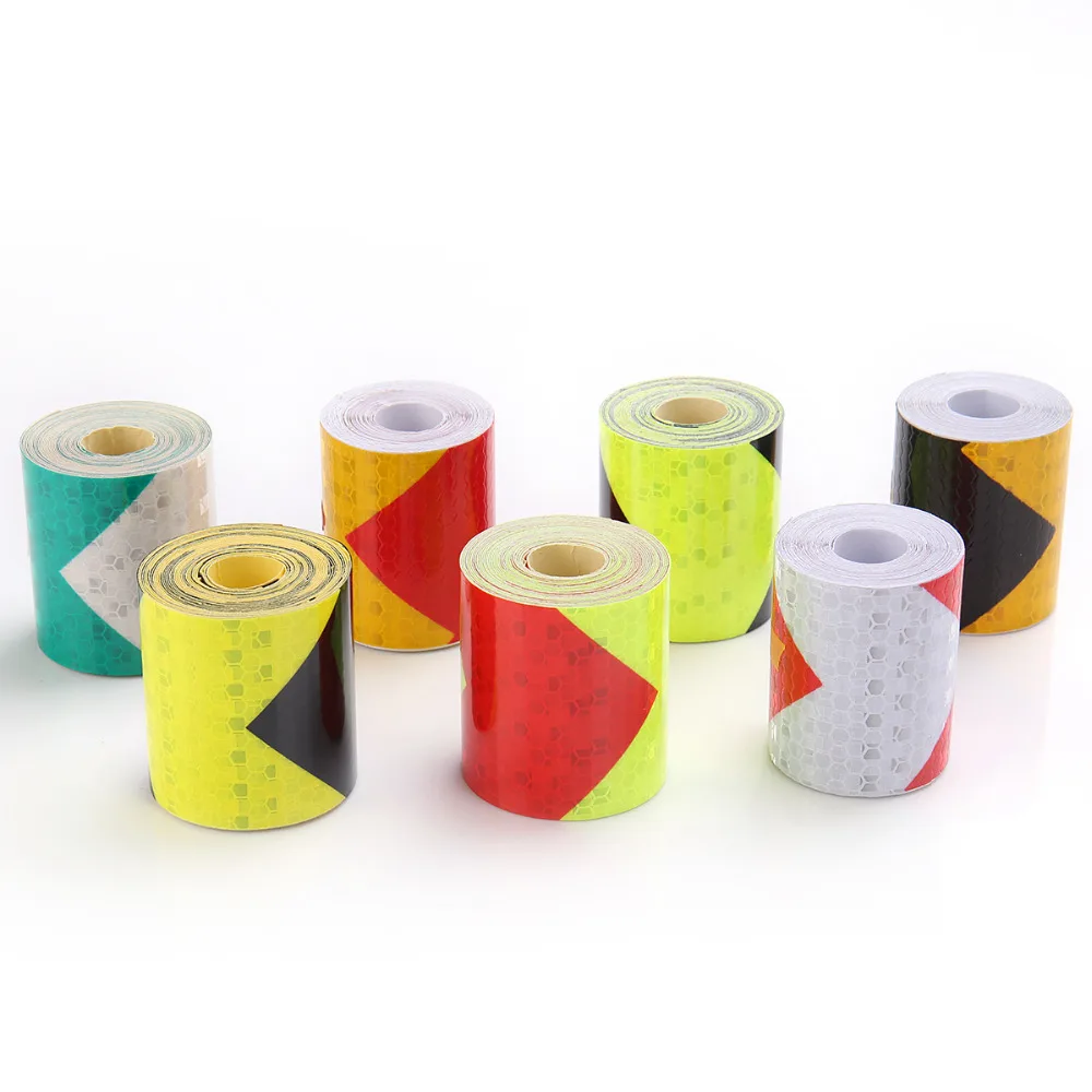 5cmX 3m Car Reflective Tape Film Stickers Car Styling Automobiles Motorcycle Safety Warning Conspicuity Reflective Adhesive Tape