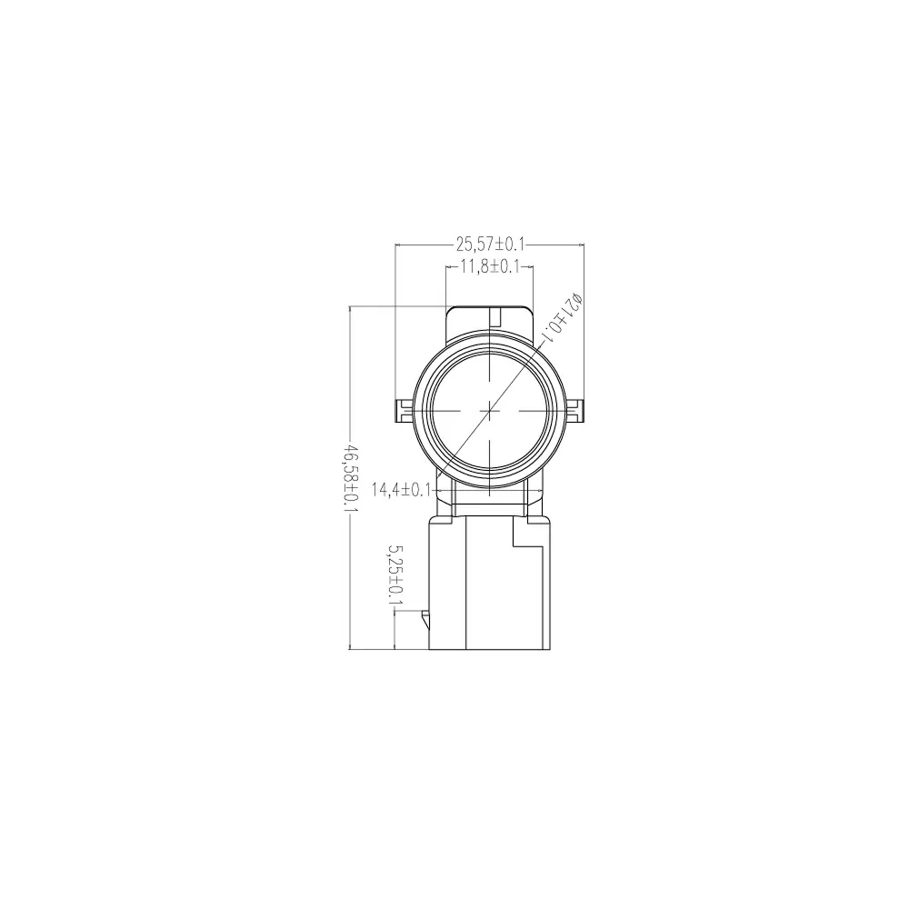 1608472280 parkovací senzor pro citroen c-elysse C3 C4 kaktus C5 C6 DS3 B9 berlingo II PEUGEOT znalec 2008 307 308 508 407 partnera