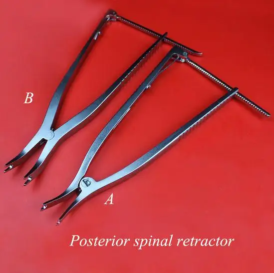 

medical orthopedic instrument spine 5.5 Pedicle screw rod system Lumbar posterior approach posterior retractor thin distractor