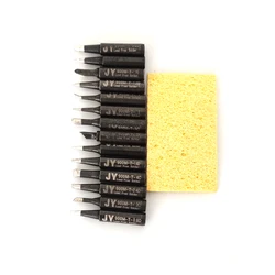 14pcs Lead-free Solder Iron Tip 900M-T+Iron casing For SAIKE ATTEN AOYUE YIHUA ...Soldering Rework Station Iron